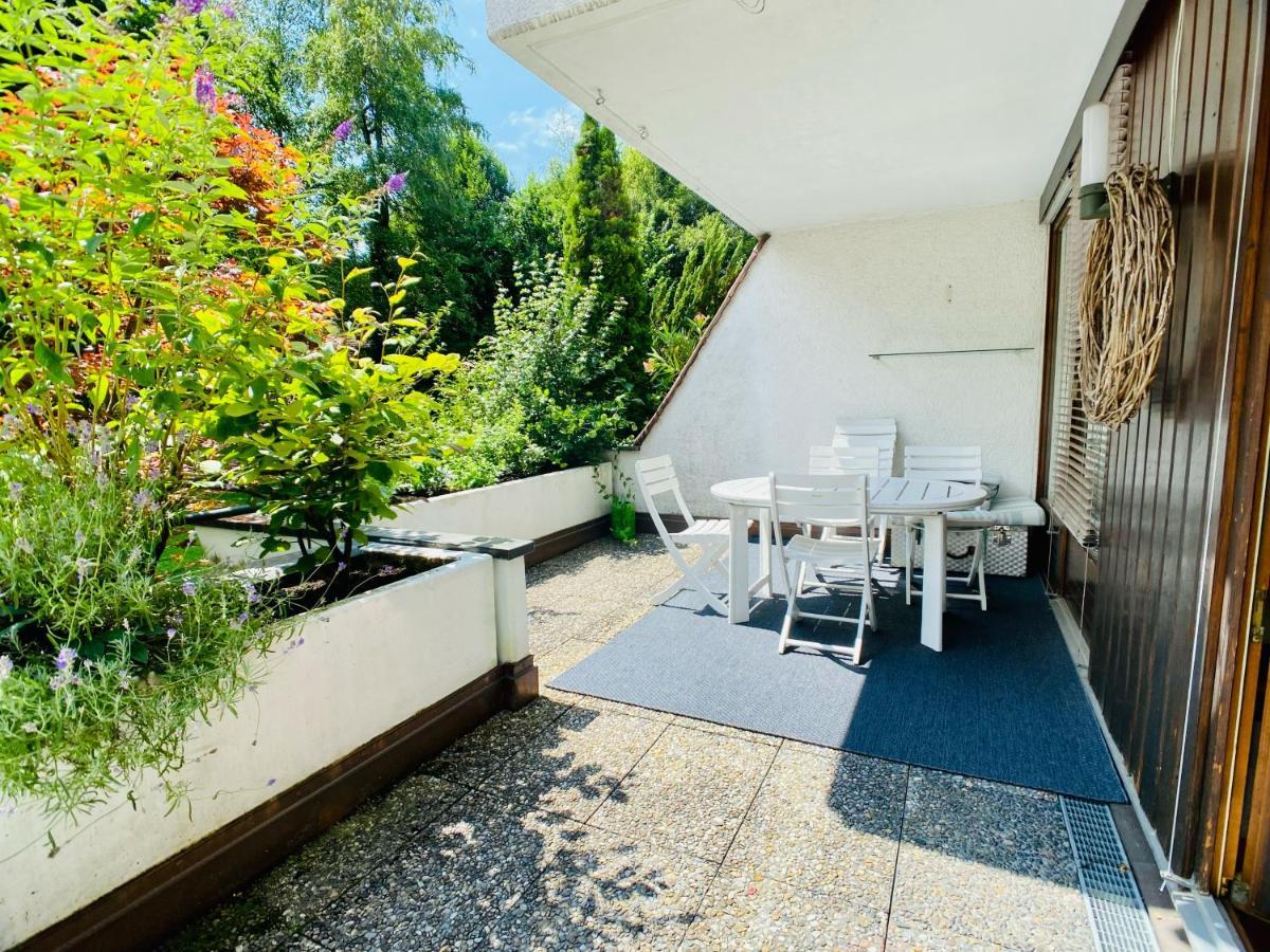 Ruhiges Terrassen-Apartment Mit Blick Ins Grune Dornbirn Luaran gambar