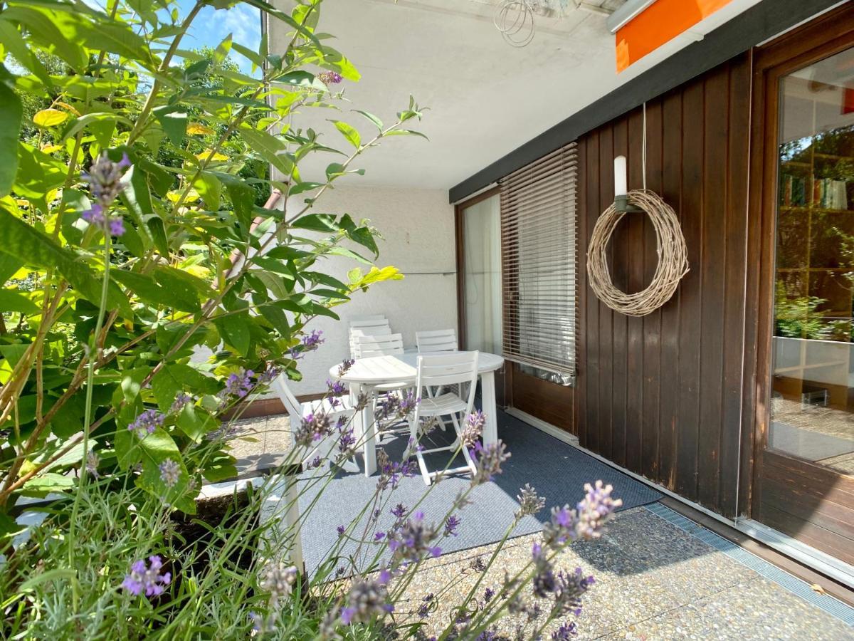 Ruhiges Terrassen-Apartment Mit Blick Ins Grune Dornbirn Luaran gambar